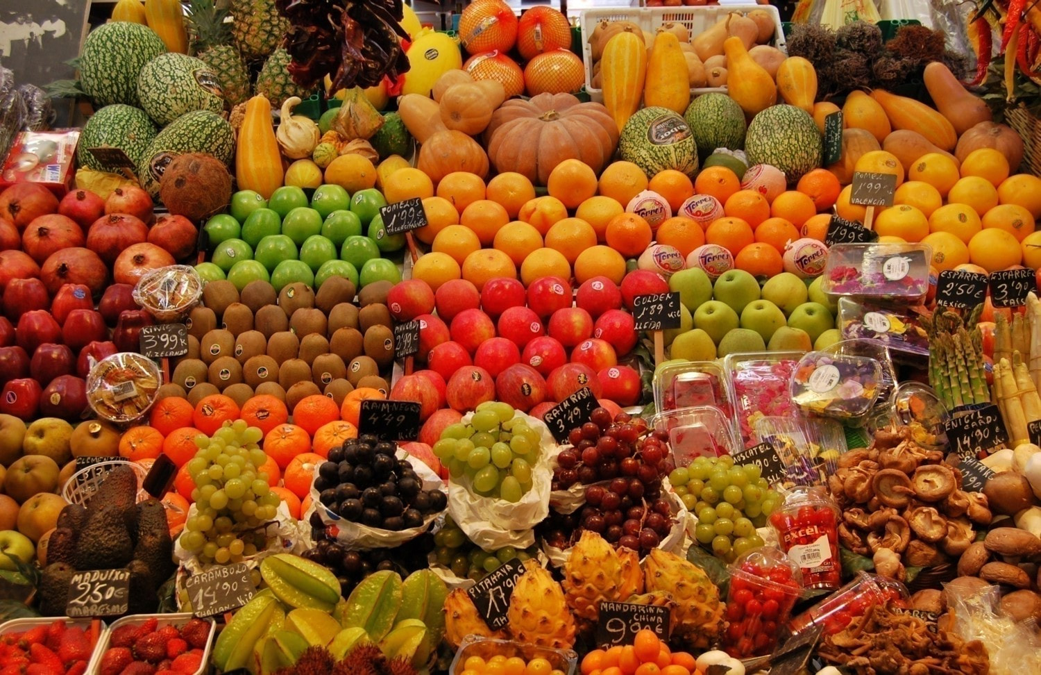 Mrs. Jones Family fruit Stall