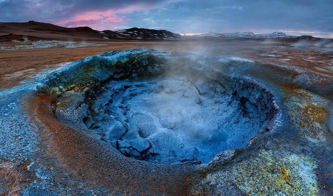 Namaskard boiling Mud Pools