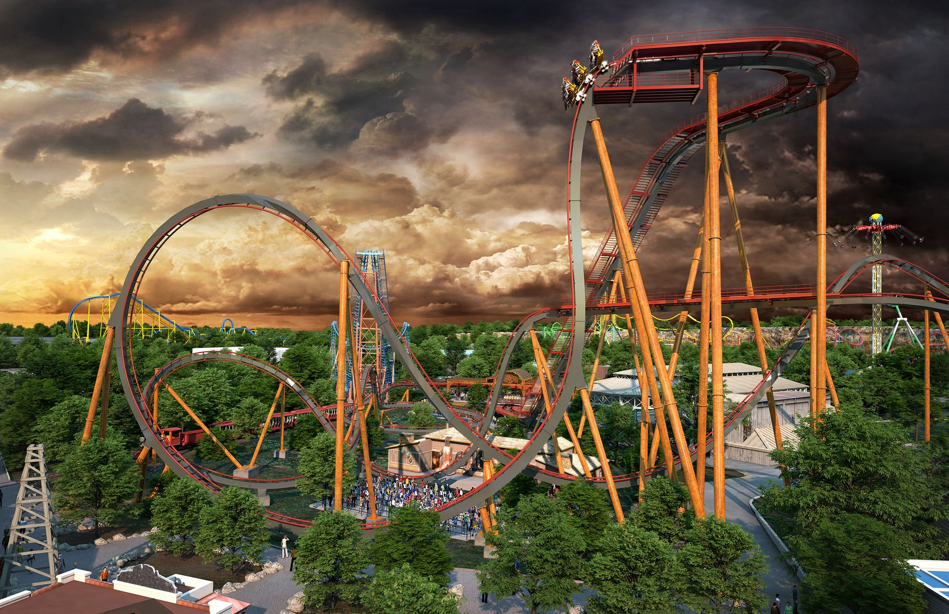 Six Flags atlanta