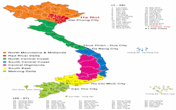 Vietnam Map