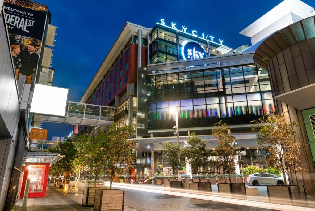 Auckland Sky City Exterior View