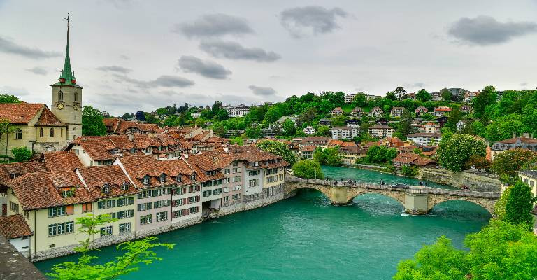 Bern Aare River View 1