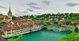 Bern Aare River View 1