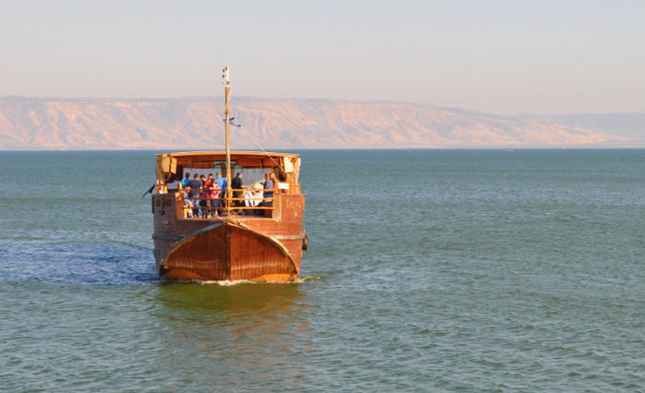 boat ride on the sea of galilee