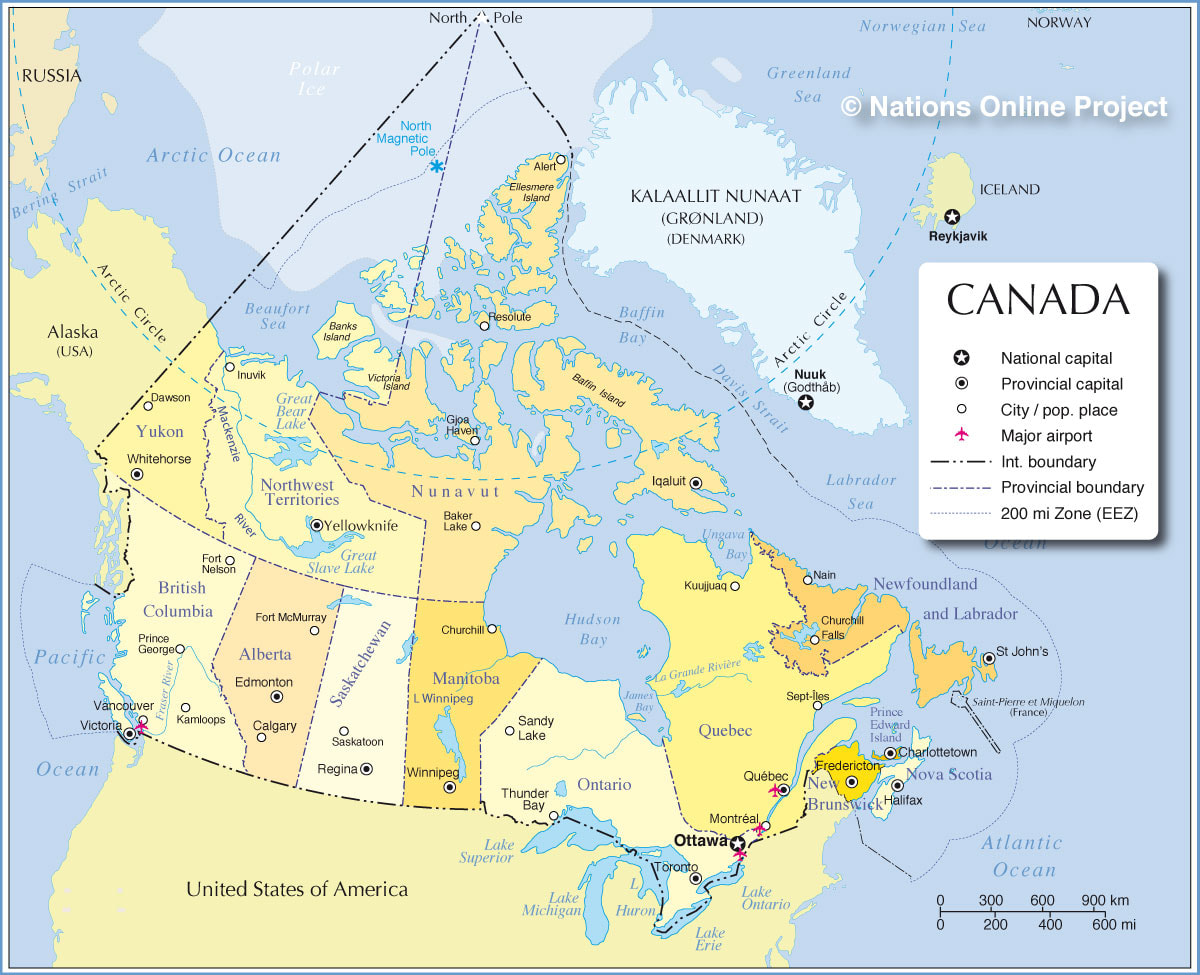 Canada Map 1