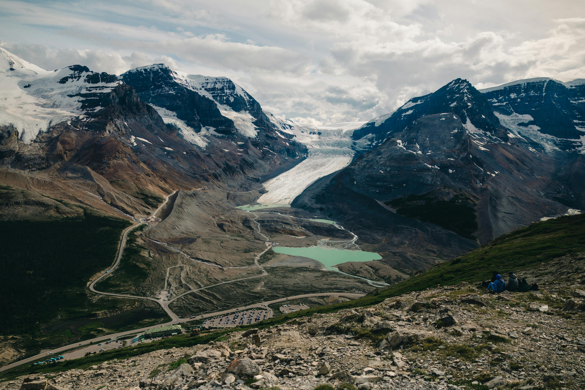 Columbian Ice Fields With Ice Explorer Ride