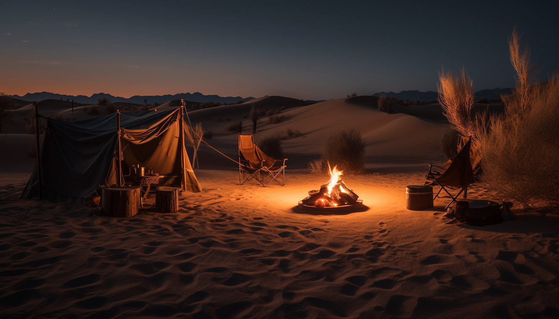 Desert Safari with BBQ Dinner