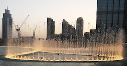 Fountain Show with Burj khalifa