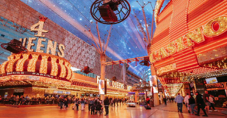 Fremont Street Experience 1