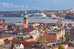 Gamla Stan Aerial View 1