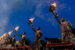 Evening Ganga Aarti Ceremony