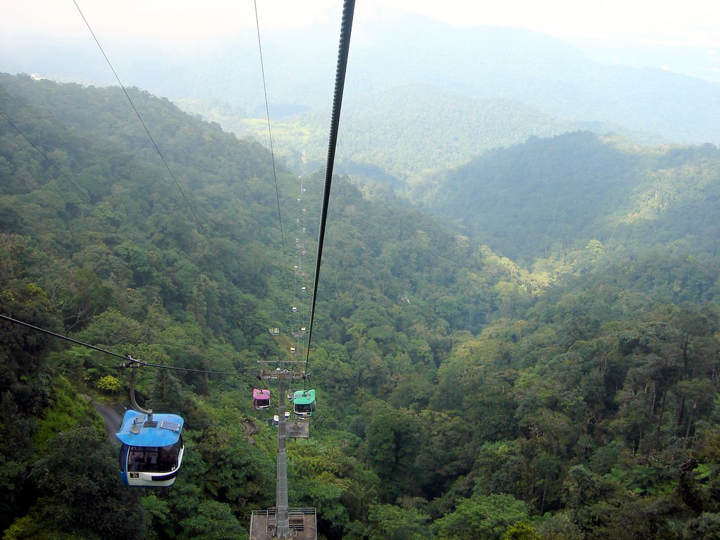 Genting One way cable car 1