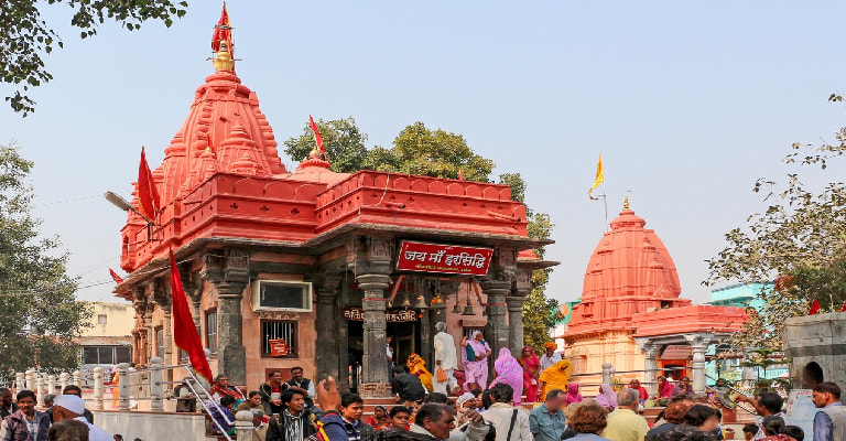 Evening Arti At Harsiddhi Mata Temple