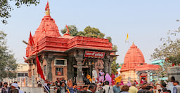 Evening Arti At Harsiddhi Mata Temple