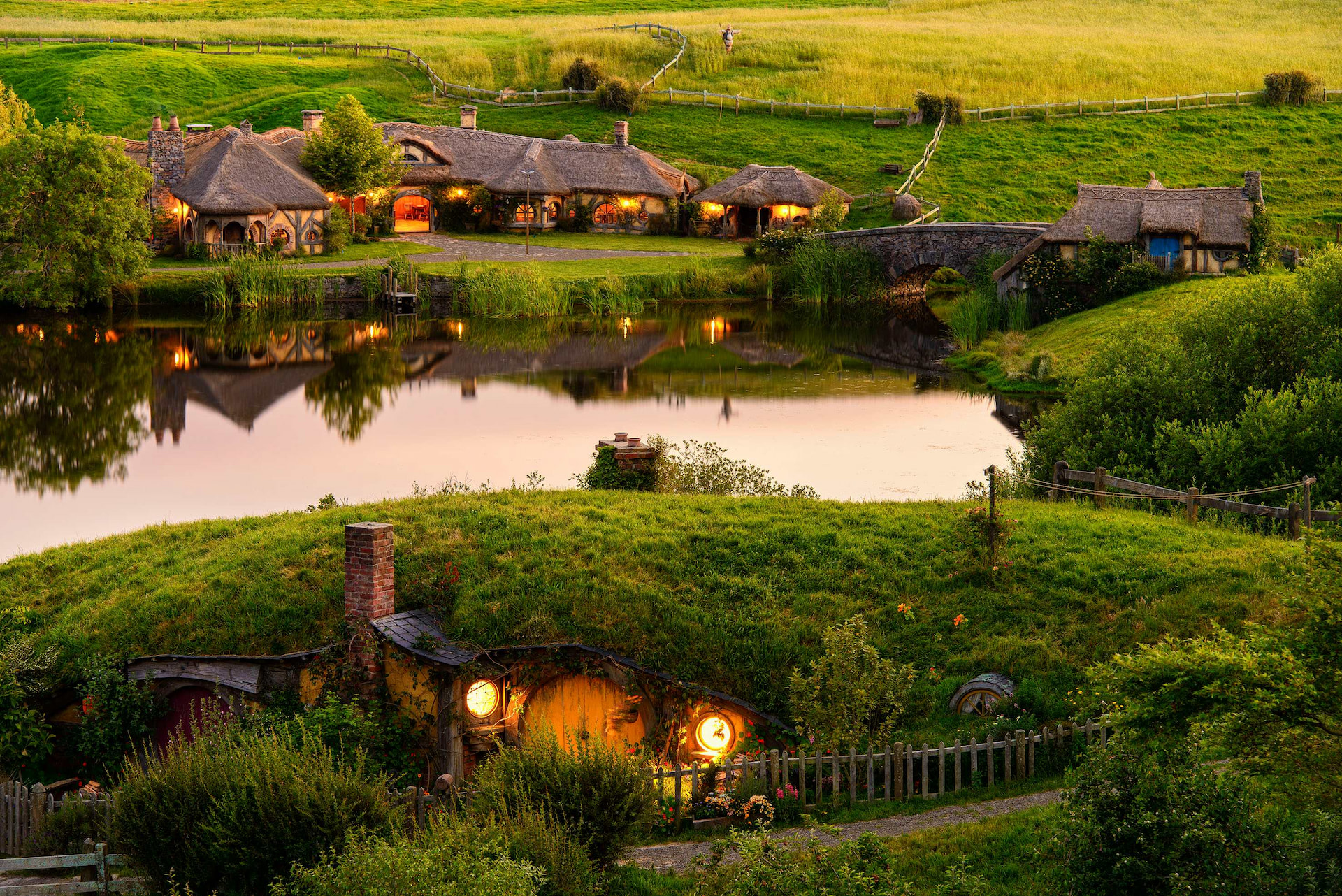 Hobbiton Movie Set Tour from the shire & rest