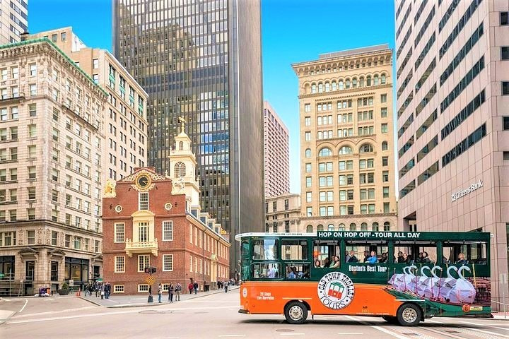Hop On Hop Off Trolley Boston