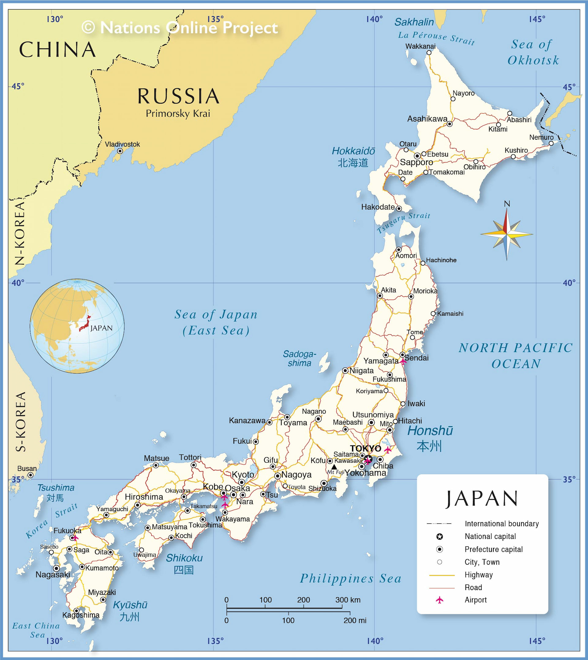 Japan Map