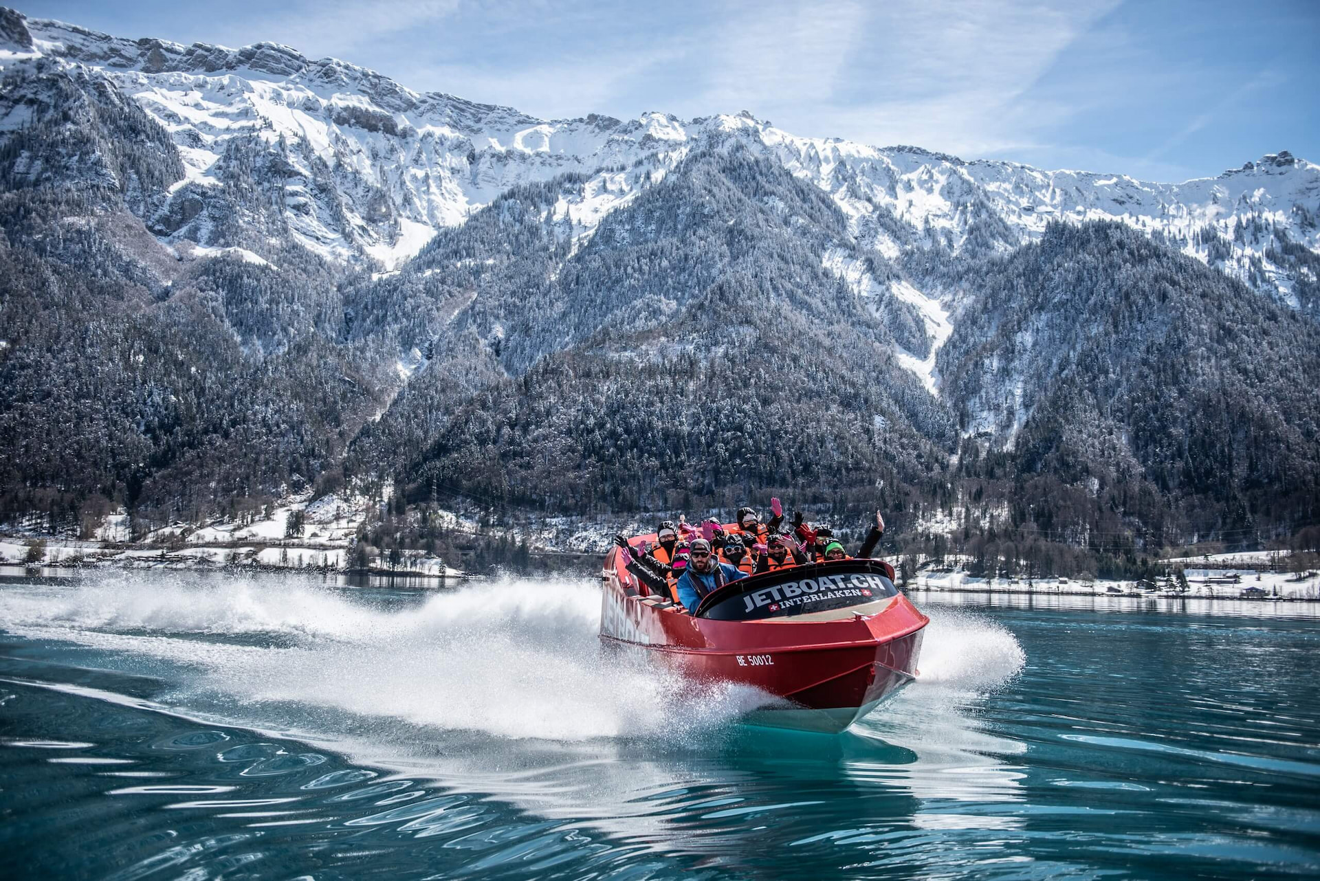 Jet Boat Ride Brienz