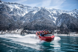 Jet Boat Ride Brienz