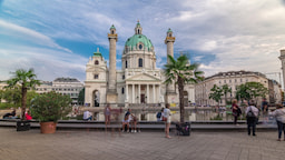 Karlsplatz Sqaure Vienna 1