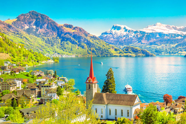 lake  lucerne cruise with swiss pass