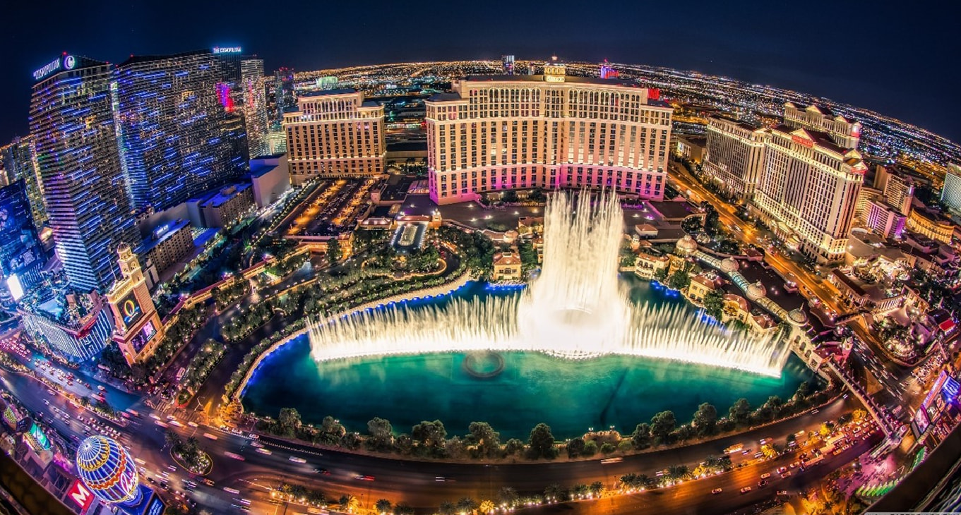 Musical Fountains at Bellagio