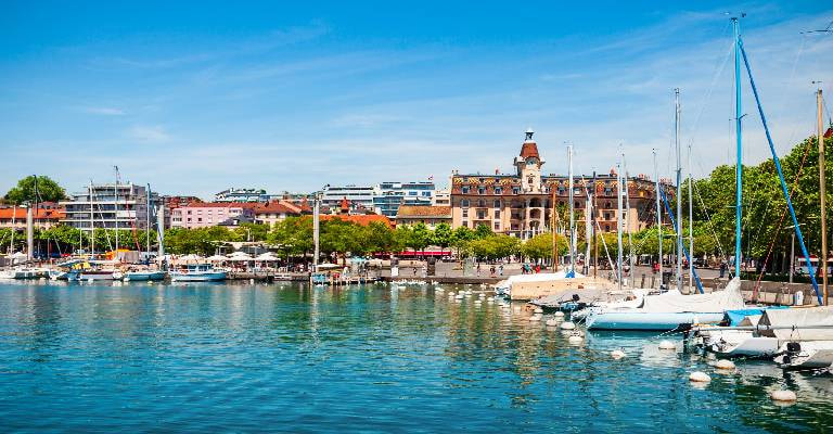 Lausanne Port View -1