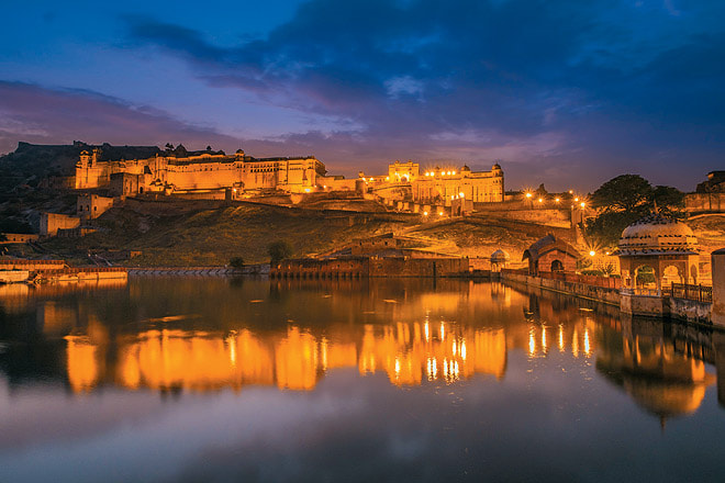 Light & Sound Show at Amber fort