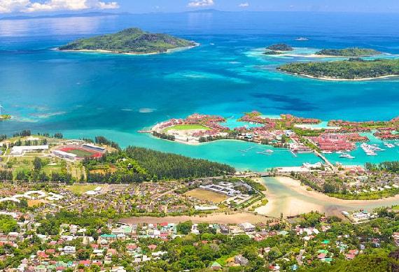 Mahe Island Over View