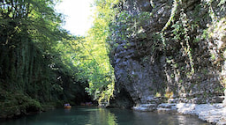 Martvili boat ride 1