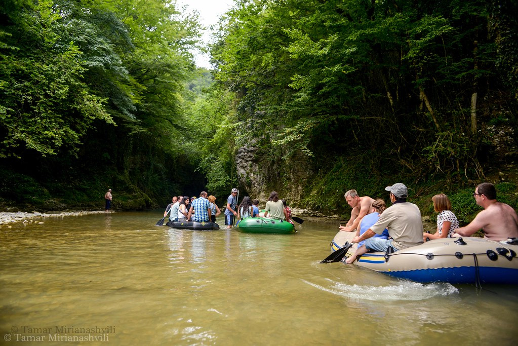 Martvili boat ride Tbilisi 1
