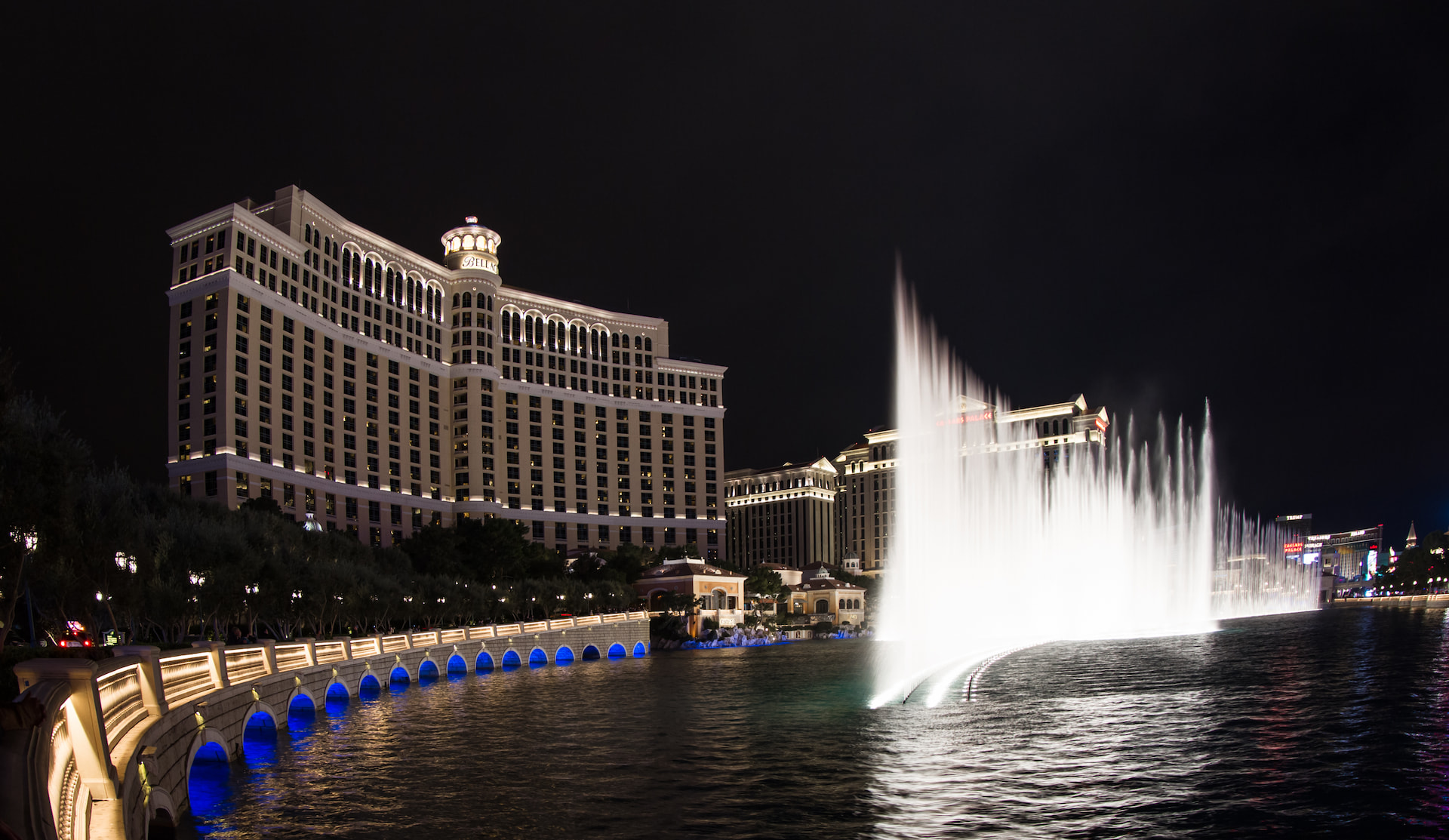 Musical Fountains at Bellagio (Time Permitting)