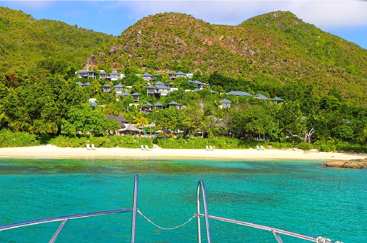 Praslin Island Over View