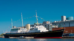 Entrance to Royal Yacht Britannia