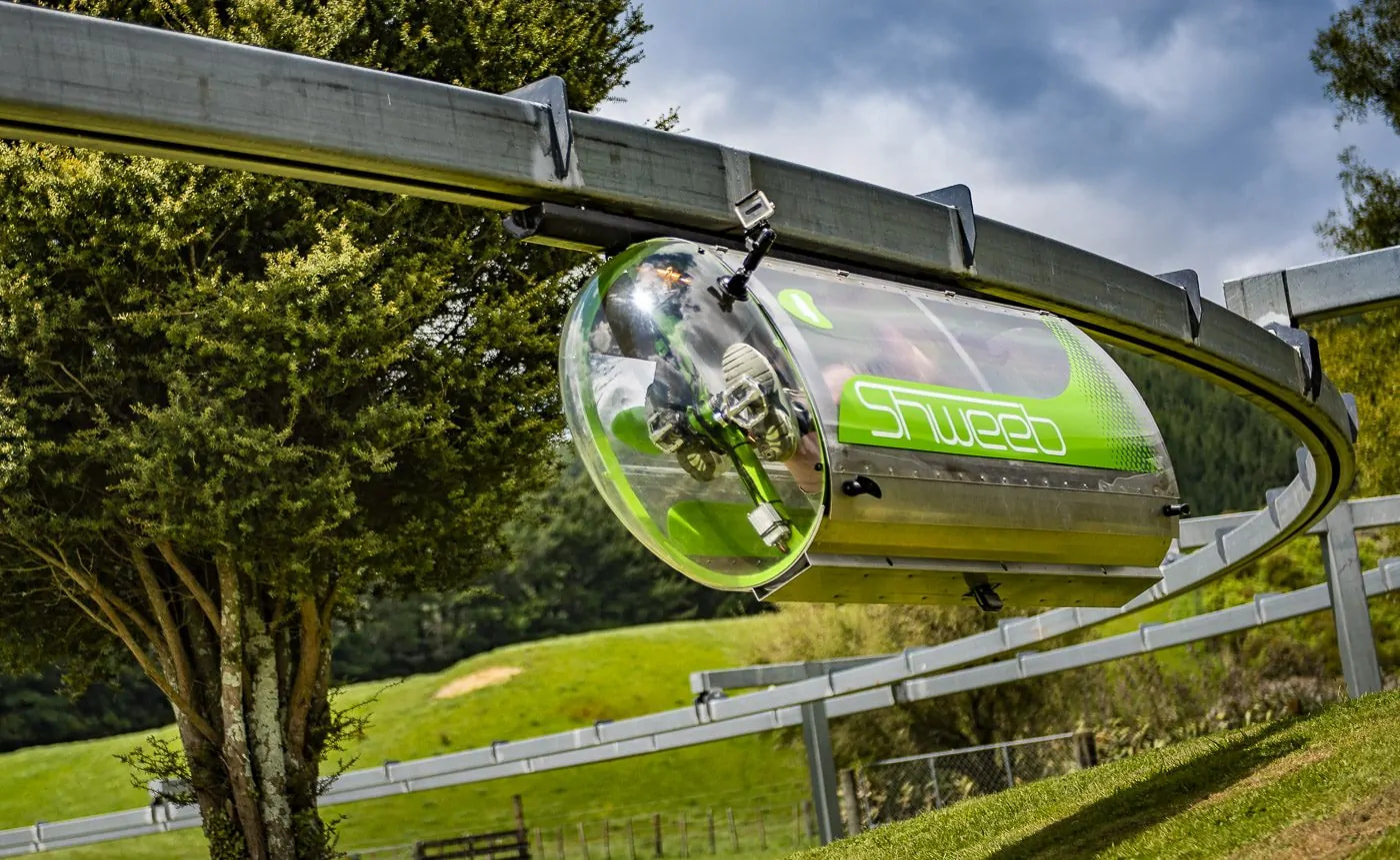 Sweeb in Velocity Valley Adventure Park 1