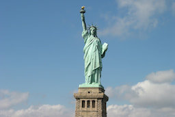 Statue of Liberty by ferry