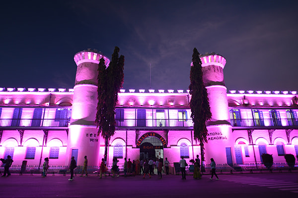 The Light & Sound Show at cellular Jail