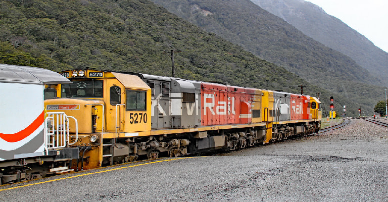 Trans Alpine Train Journey