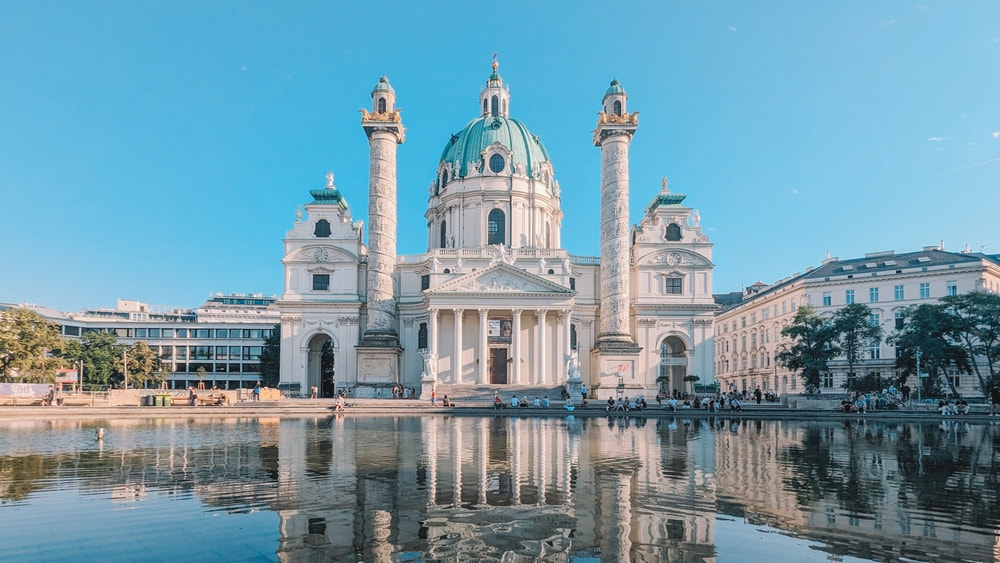 Vienna-St Charles Church 1