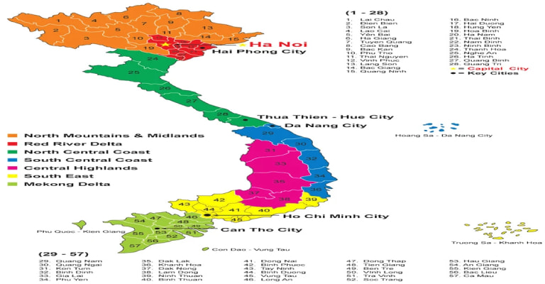 Vietnam Map 1