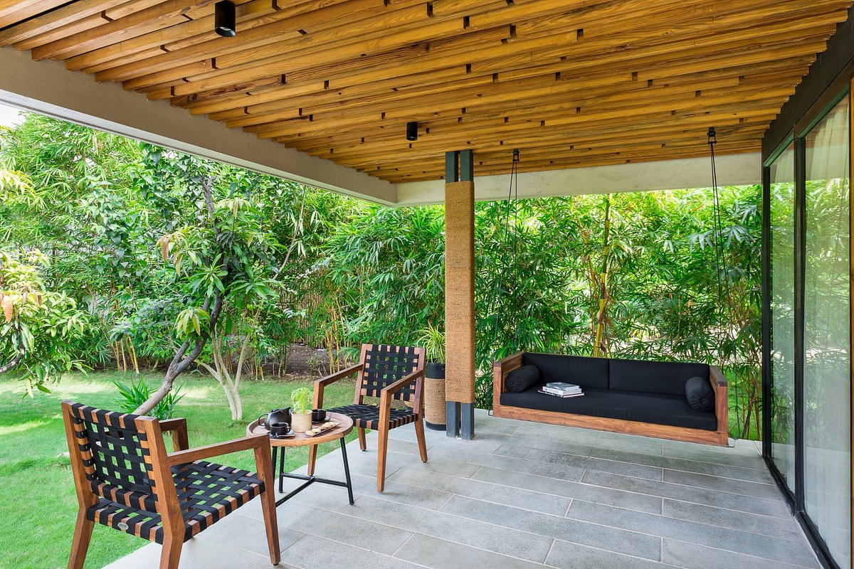 Woods at Sasan Gir - Sitting Area