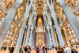 Sagrada Familia (Inside)-1