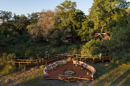 Camp Moremi Dinning Area
