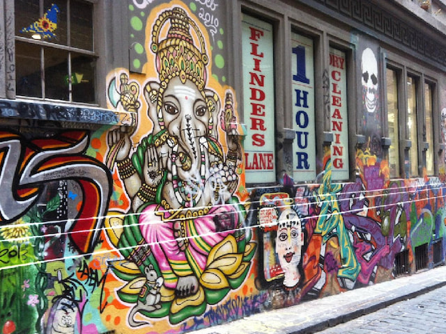Check out the amazing street art - 1