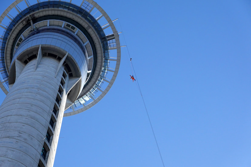 Leap off the edge of the Sky Tower