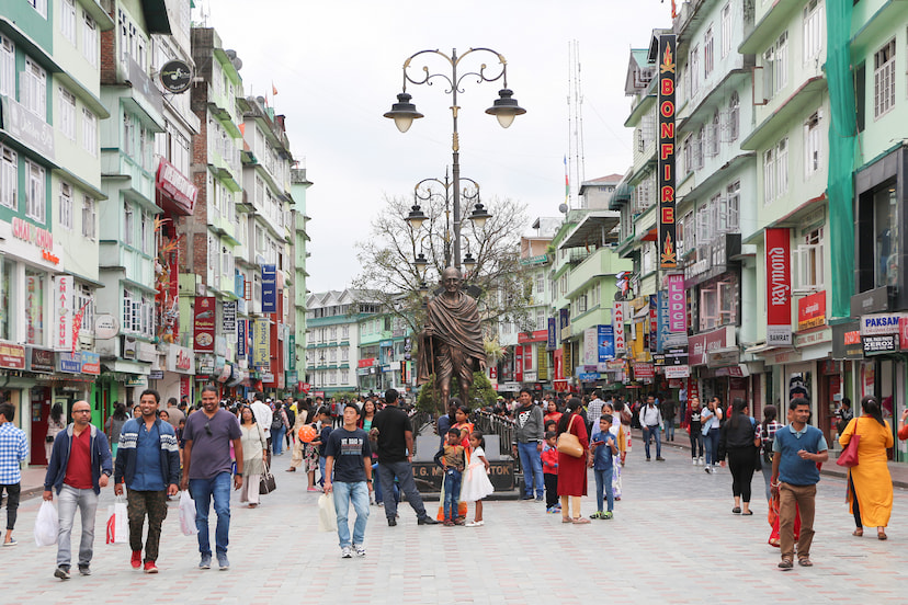 Shopping At MG Marg On Sikkim Tour Is A Must