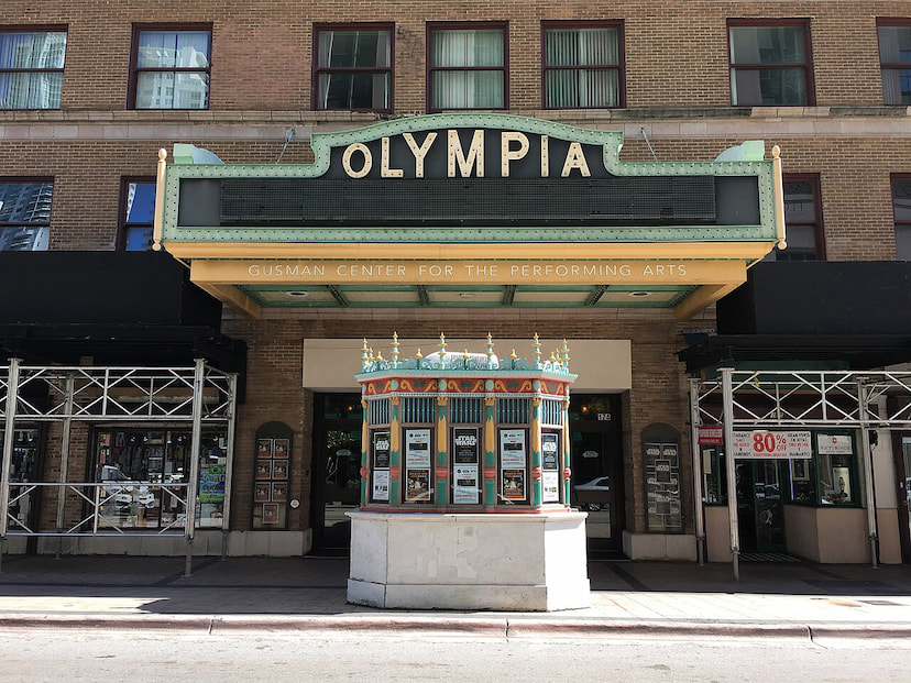 Catch a performance at the Olympia Theater