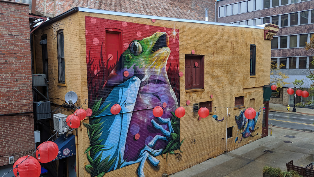 Check out the amazing street art