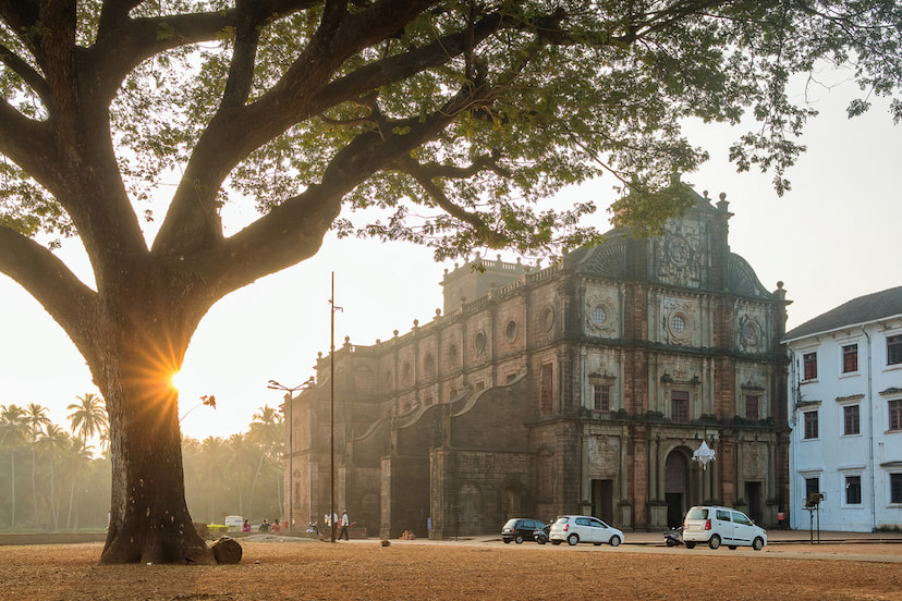 Basilica Of Bom Jesus - Famous Church In Goa