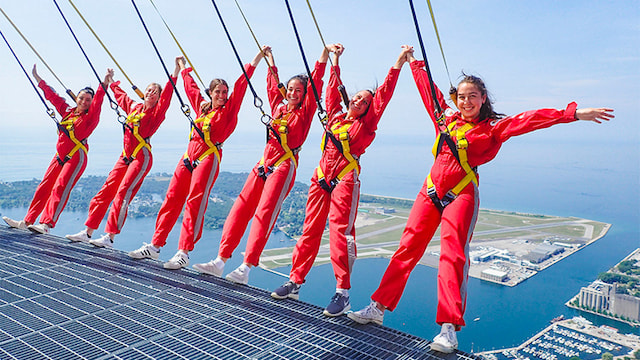 Edge Walk The CN Tower In Toronto